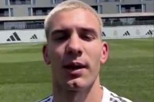 马斯坦托诺：感谢皇马球迷的欢迎和关爱，希望尽快在伯纳乌相见