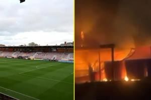 祸不单行!英甲两俱乐部主场接连遭遇火灾,有一例为人为纵火🔥 祸不单行!英甲两俱乐部主场接连遭遇火灾,有一例为人为纵火🔥
